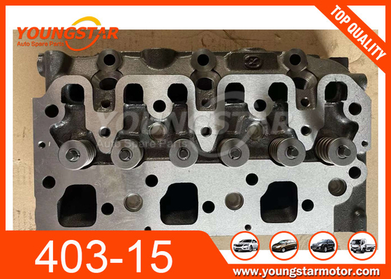 Culasse de Perkins 403-15 de fer de moulage avec des valves