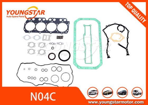 Steel Material Full Overhaul Gasket Set For Hino N04C Engine Gasket Kit