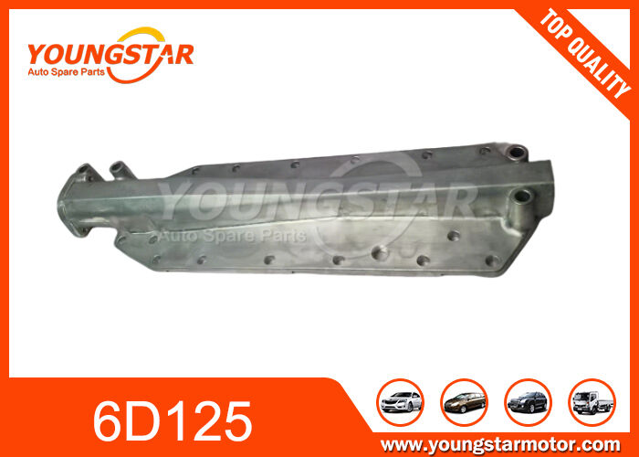 Couvercle de refroidisseur d'huile 6150-61-2123 pour moteur Komatsu 6D125 avec garantie de 60 000 KM