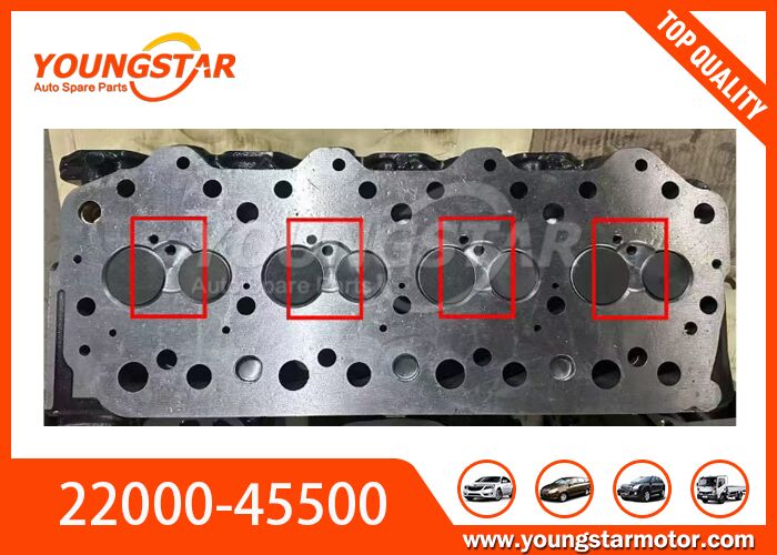 Casting Iron Cylinder Head for Hyundai D4DD Engine Mitsubishi 4D34T OEM 22000-45500
