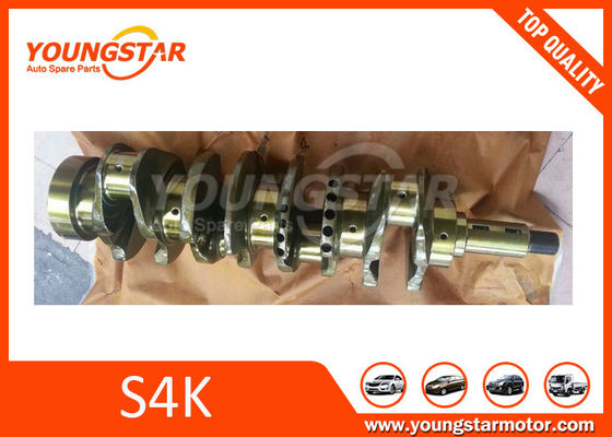 Arbre à manivelle en acier forgé S4K OEM 4W3989 4W3579 pour pièces de moteurs à chariot élévateur