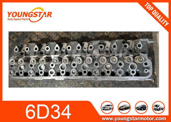 6D34 Tête de cylindre complète Pour Mitsubishi 5861cc 12V Diesel OE Me99721