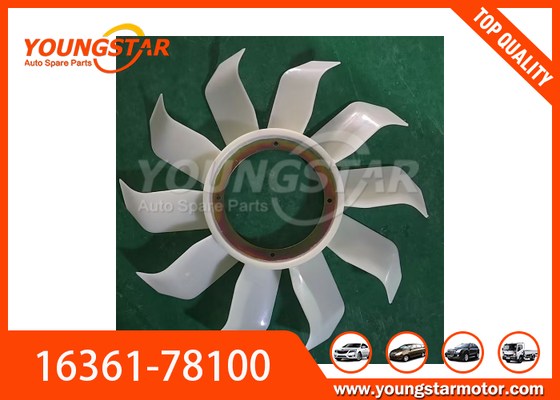 PA66 GF30 Ventilateur moteur de refroidissement Ventilateur pour Hino Dutro 300 Pour Toyota Dyna 2003 camion