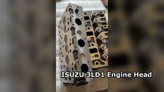 Culasse de moteur d'excavatrice d'ISUZU 3LD1 3LD2