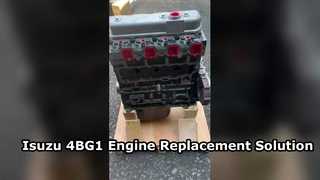 Isuzu 4BG1 4.3L Diesel Engine Long Block Assembly