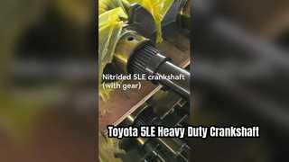 Mise à niveau du moteur robuste du vilebrequin nitruré Toyota 5LE
